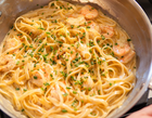 Fettuccine ao Limone com Camarão no Vapor image number 0